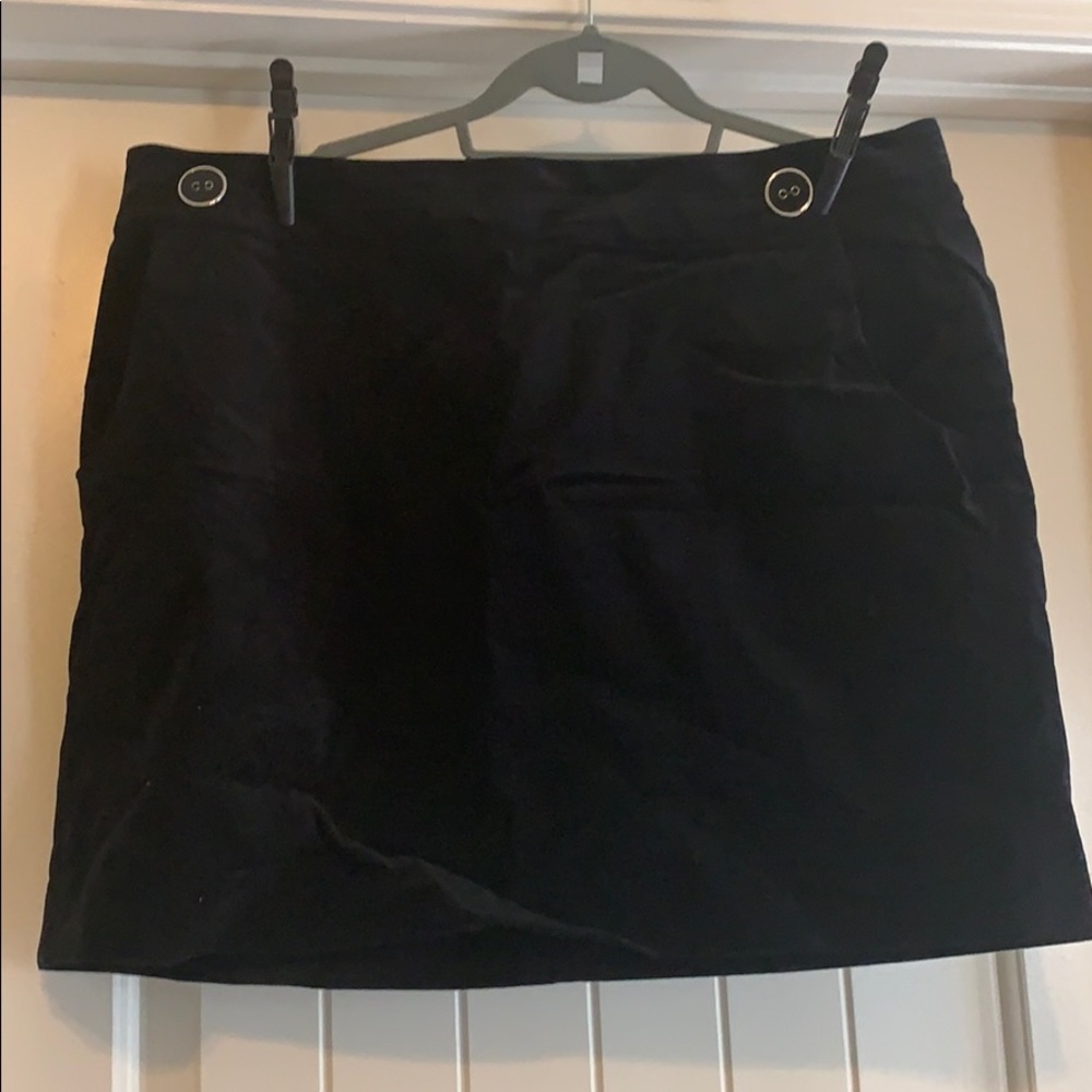 Loft Black Skirt